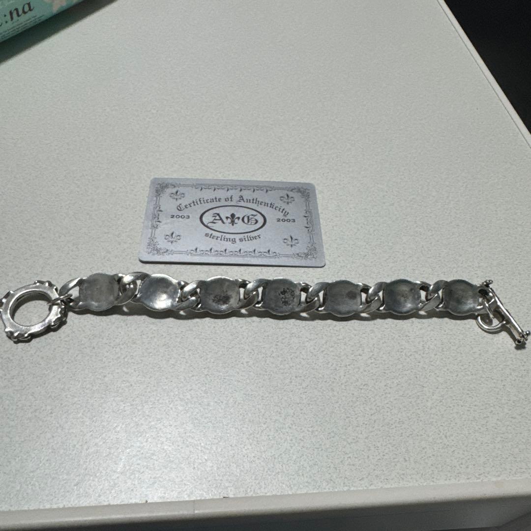 A&G Limited スターリングシルバーブレスレット 2003年製
