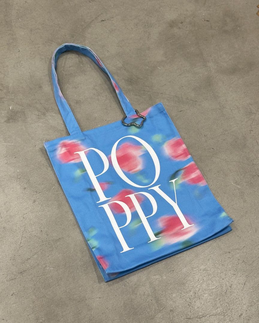 POPPY トートバッグ　あさぎーにょ