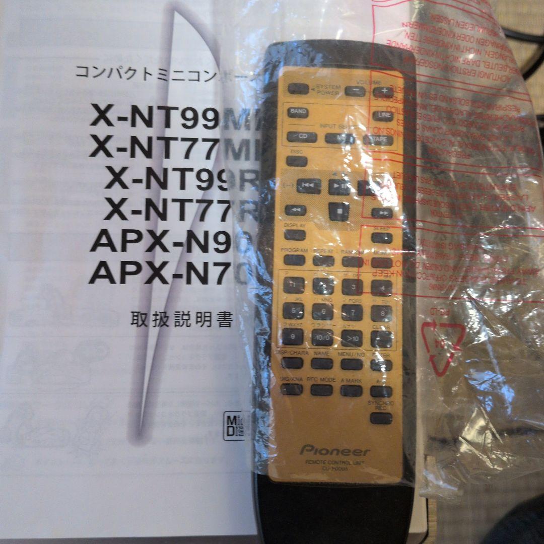 Pioneer A-901 動作確認.CD-MD録音