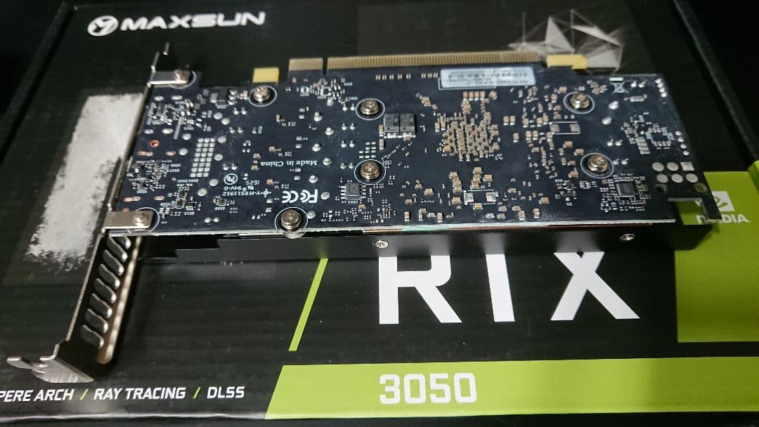 MAXSUN GeForce RTX 3050 ６GB LP 海外輸入品