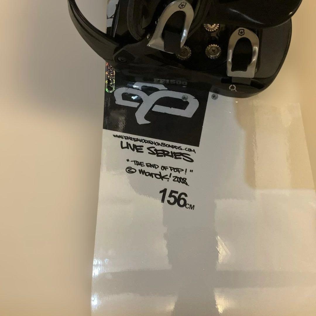 中古　ENDEAVOR スノーボード 156cm