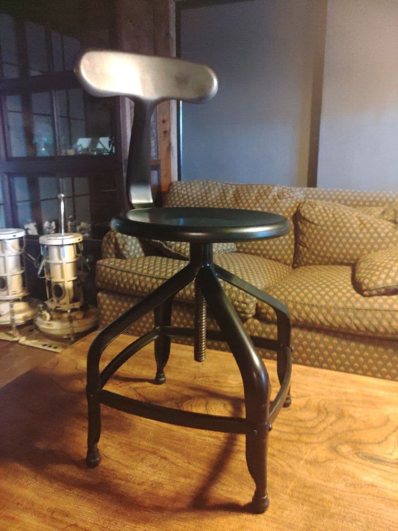 勺子　ニコルチェア　ノットアンティークス　関家具　アイアン