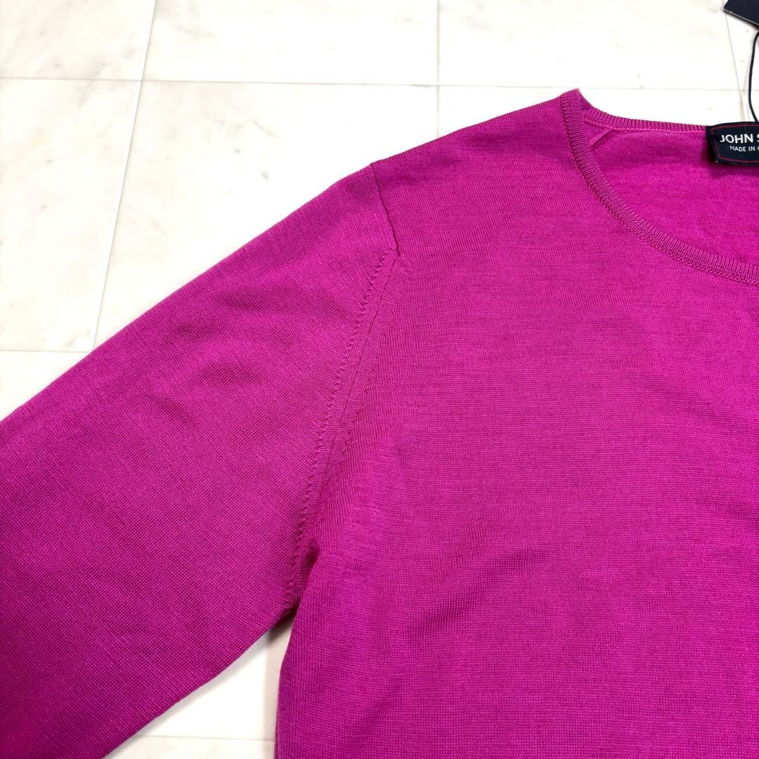 むー。 です★新品★ウールクルーネックニット イギリス製