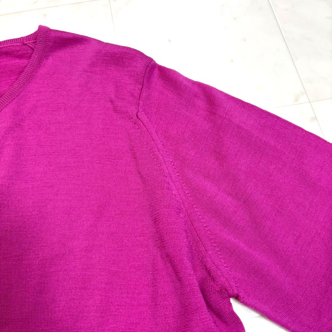 むー。 です★新品★ウールクルーネックニット イギリス製