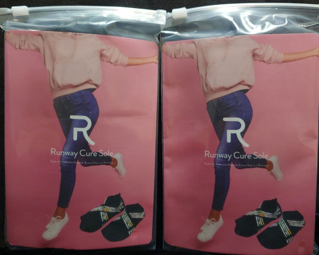 Runway Cure Sole 着圧ソックス Lサイズ 2足セット