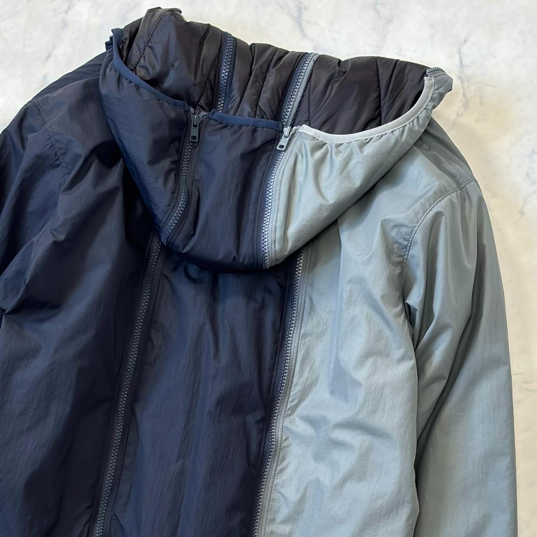 美品マウンテンリサーチ 4 Zips Parka 中綿ジャケット紺 L tr6