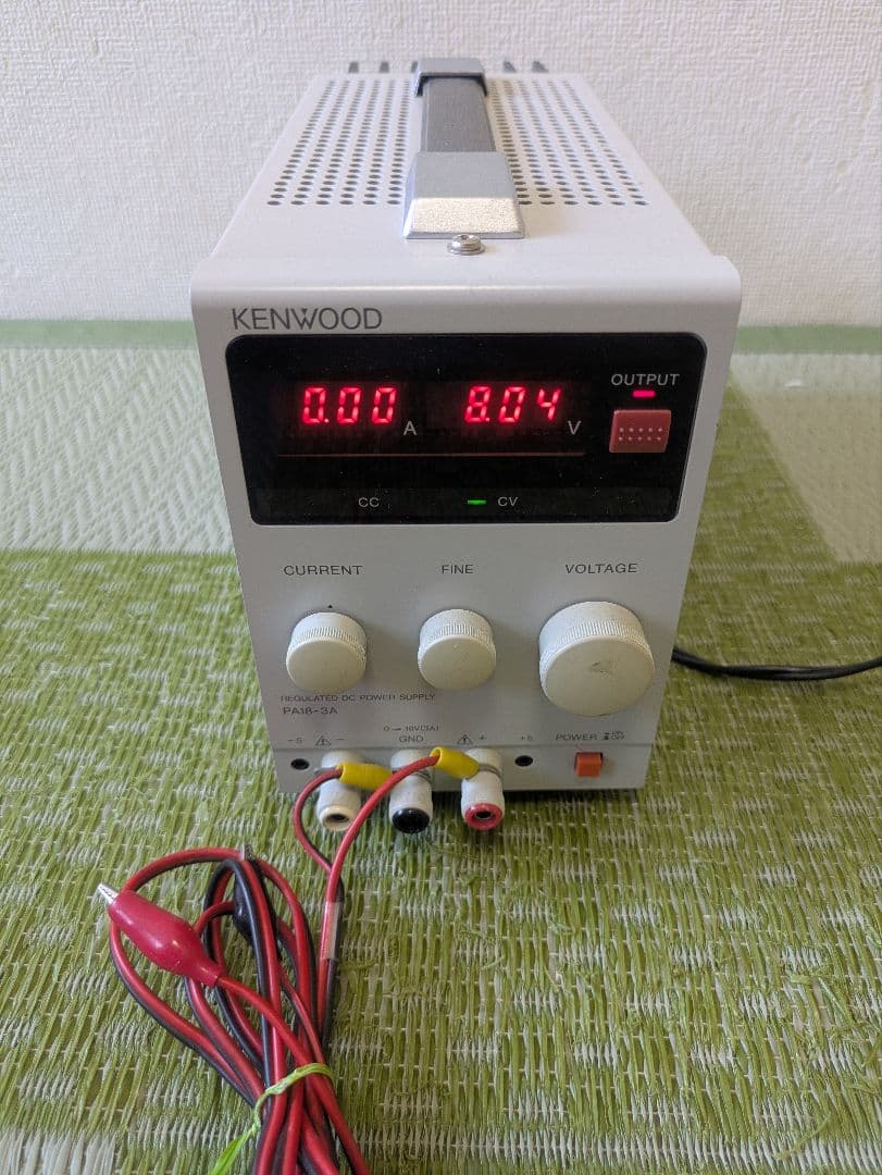 KENWOOD 直流安定化電源 PA18-3A