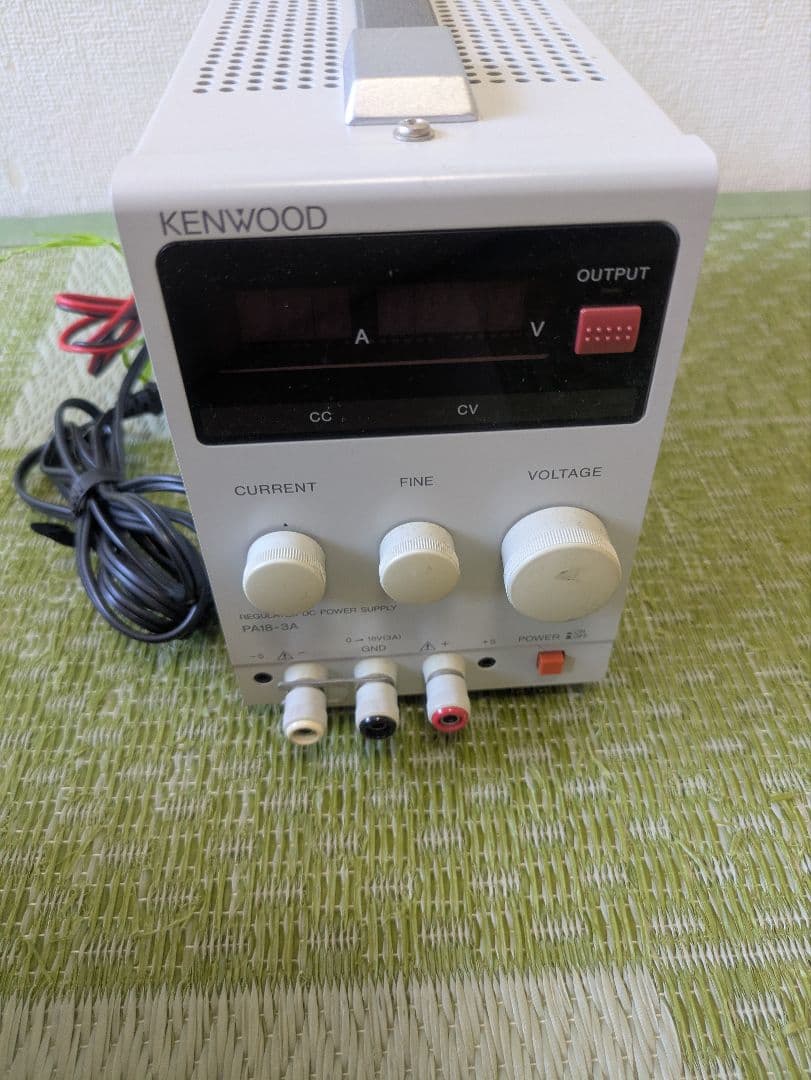 KENWOOD 直流安定化電源 PA18-3A