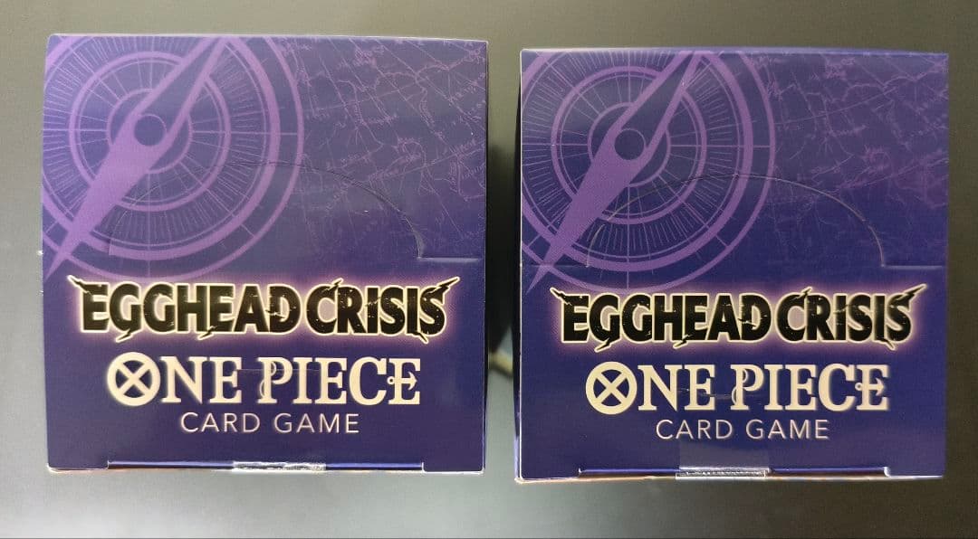 ワンピースカード　エッグヘッドクライシス 2BOX テープカット　パックのみ