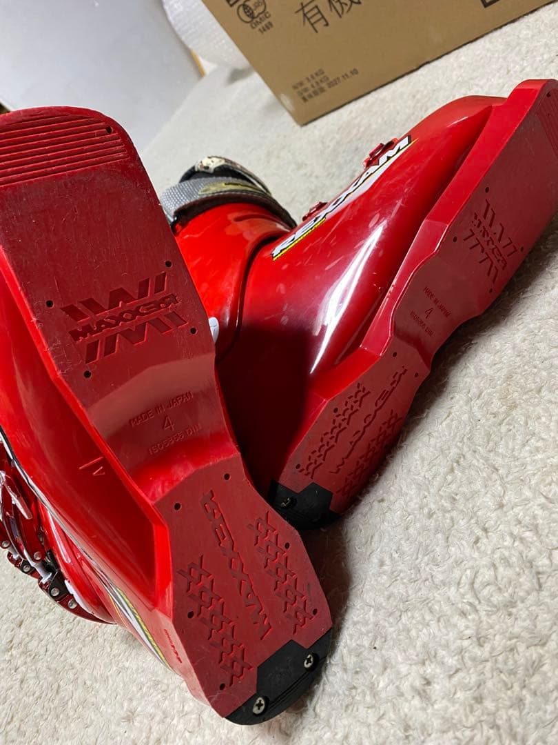 b×bショートスキー　99cm ブーツレグザム24cmショートスキーセット中古