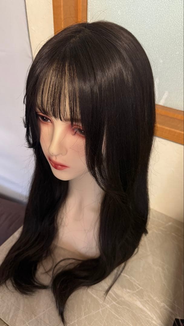 手植えフルウィッグ/シースルーバング/ウィッグPinkAge（ピンクエイジ）