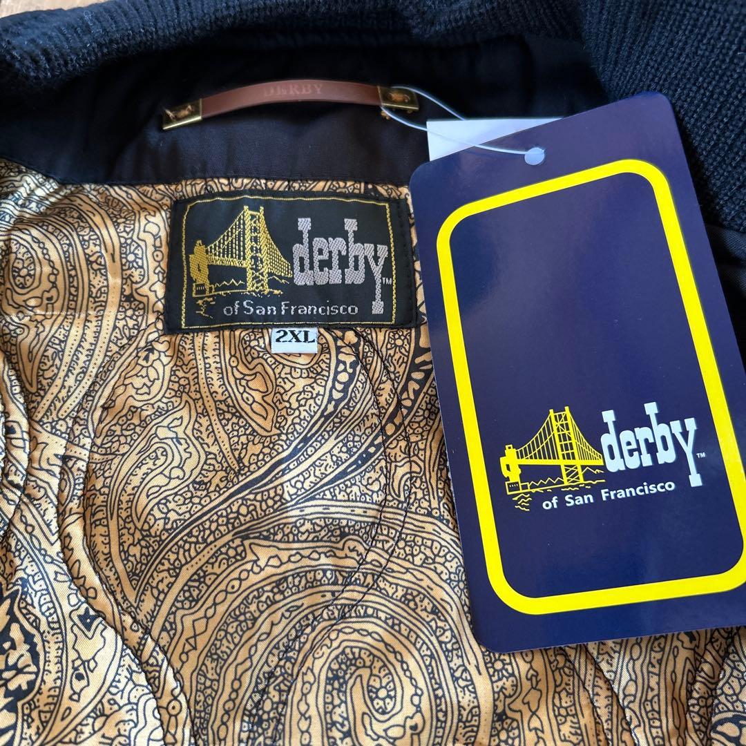 Derby of San Francisco 2XLベスト ブラック×ゴールド