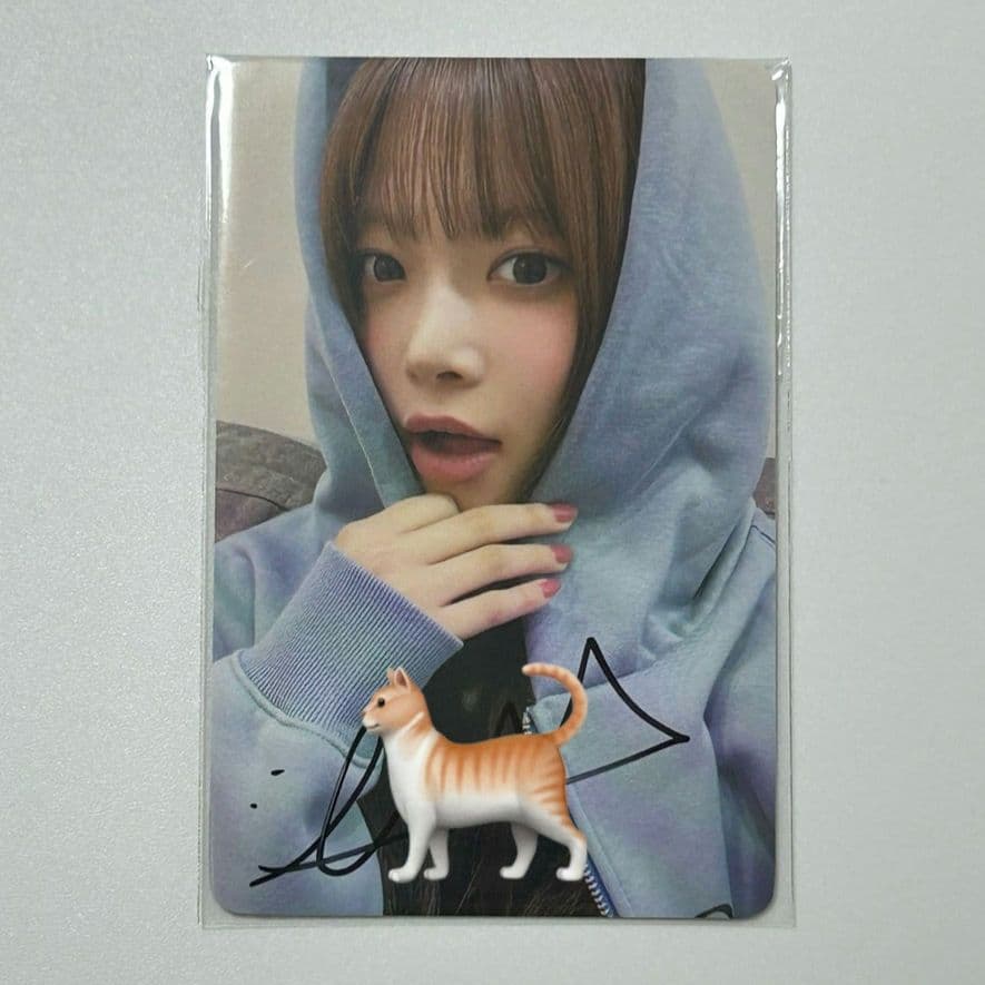 LE SSERAFIM SPAGHETTI 直筆サイン ウンチェ