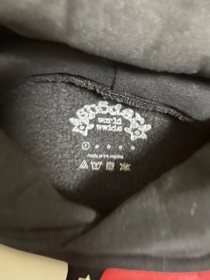 Sp5der I♡sp5der パーカー　ブラック