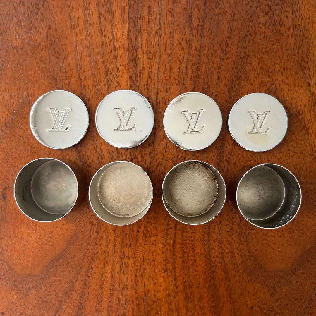 ルイヴィトン　アクリルケース　アロマキャンドル　モノグラム