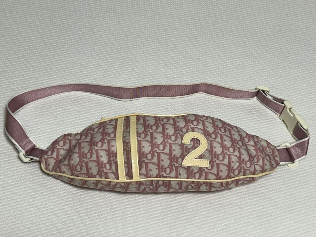 Dior トロッター NO2 ウエストバッグ カバン ボディバッグ ピンク