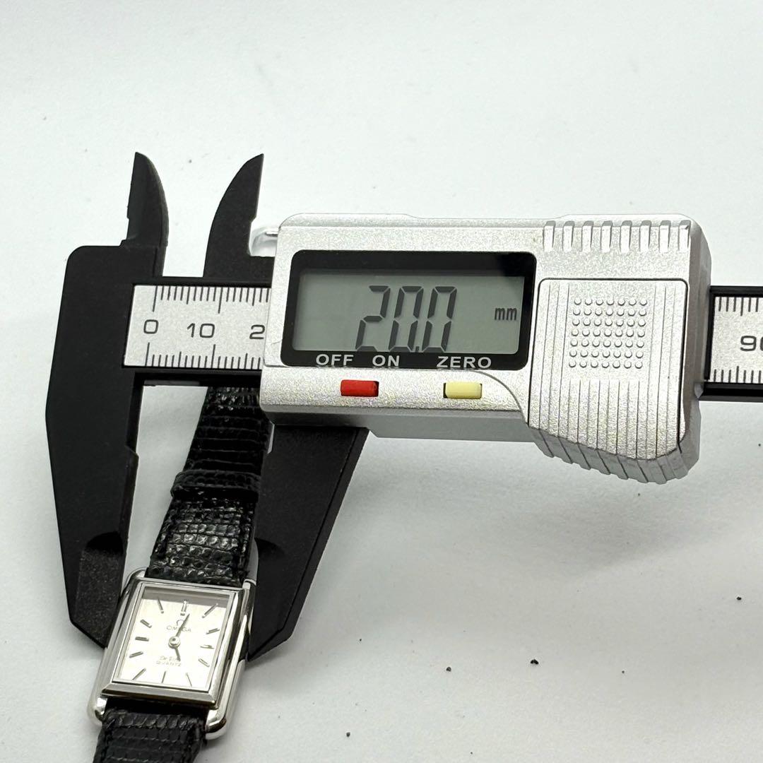 OMEGA オメガ De Villeデヴィル クォーツ スクエア腕時計