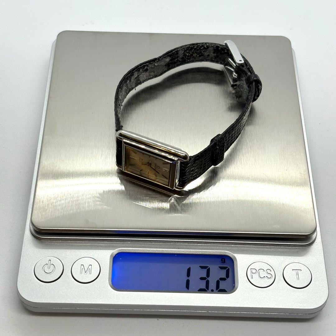 OMEGA オメガ De Villeデヴィル クォーツ スクエア腕時計