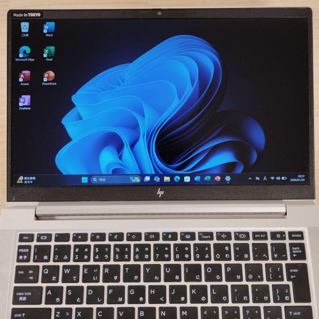 美品 HP EliteBook 630 G9 第12世代i5 32GB 1TB