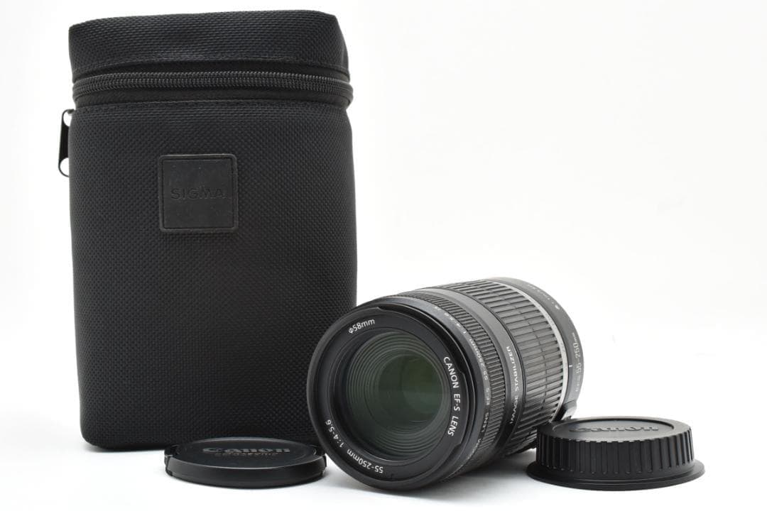 ■ほぼ新品■ キヤノン　Canon EF 55-250mm F4-5.6 IS