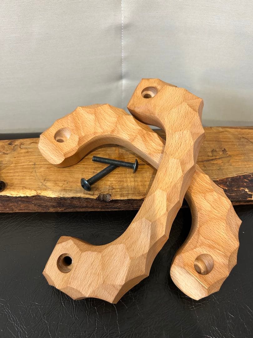 アシストグリップ　51本目！！名栗加工　超絶極上激渋品　ハイエース　2本セット