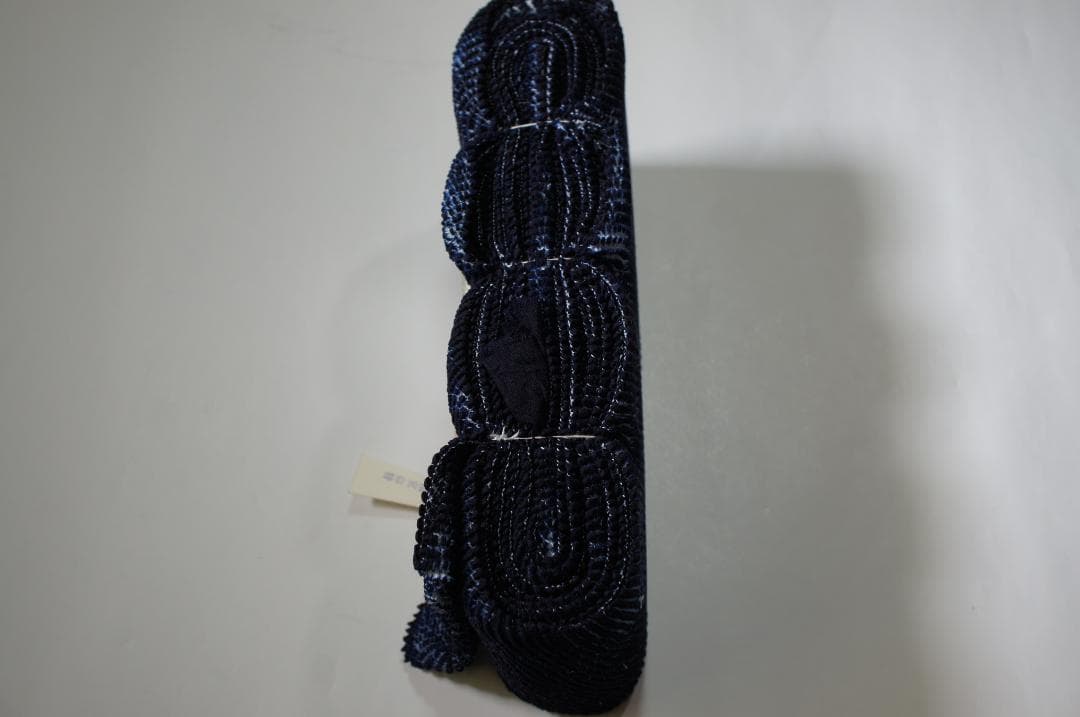 本場有松鳴海手絞り◆浴衣反物◆総絞り◆紺系◆ アンティーク