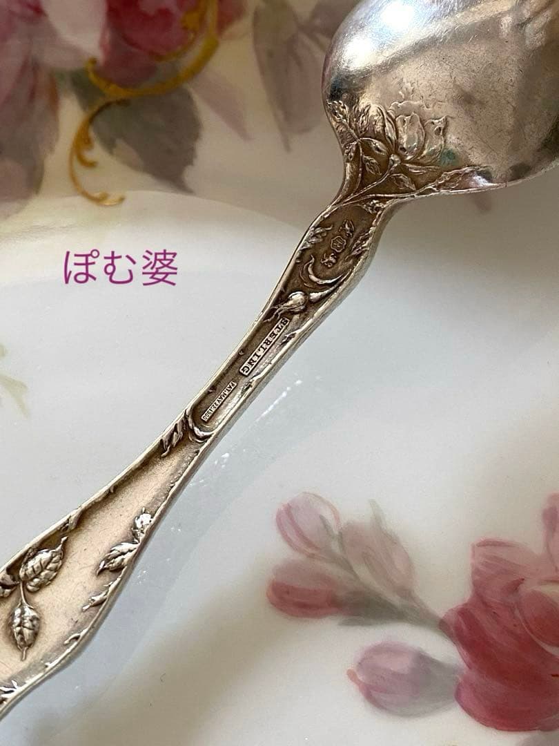 【リード＆バートン】純銀 スターリングシルバー／スプーン「Les Cinq」