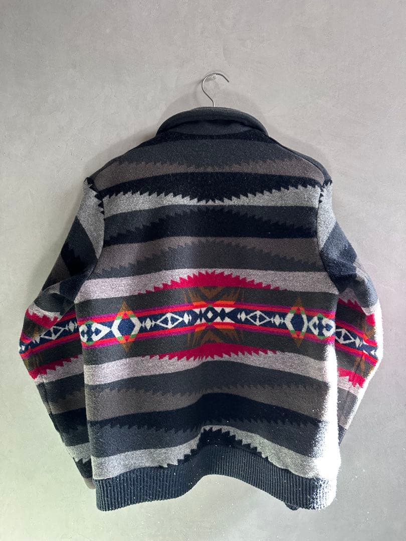 Pendleton 希少品 ストライプ柄 フリースジャケット L