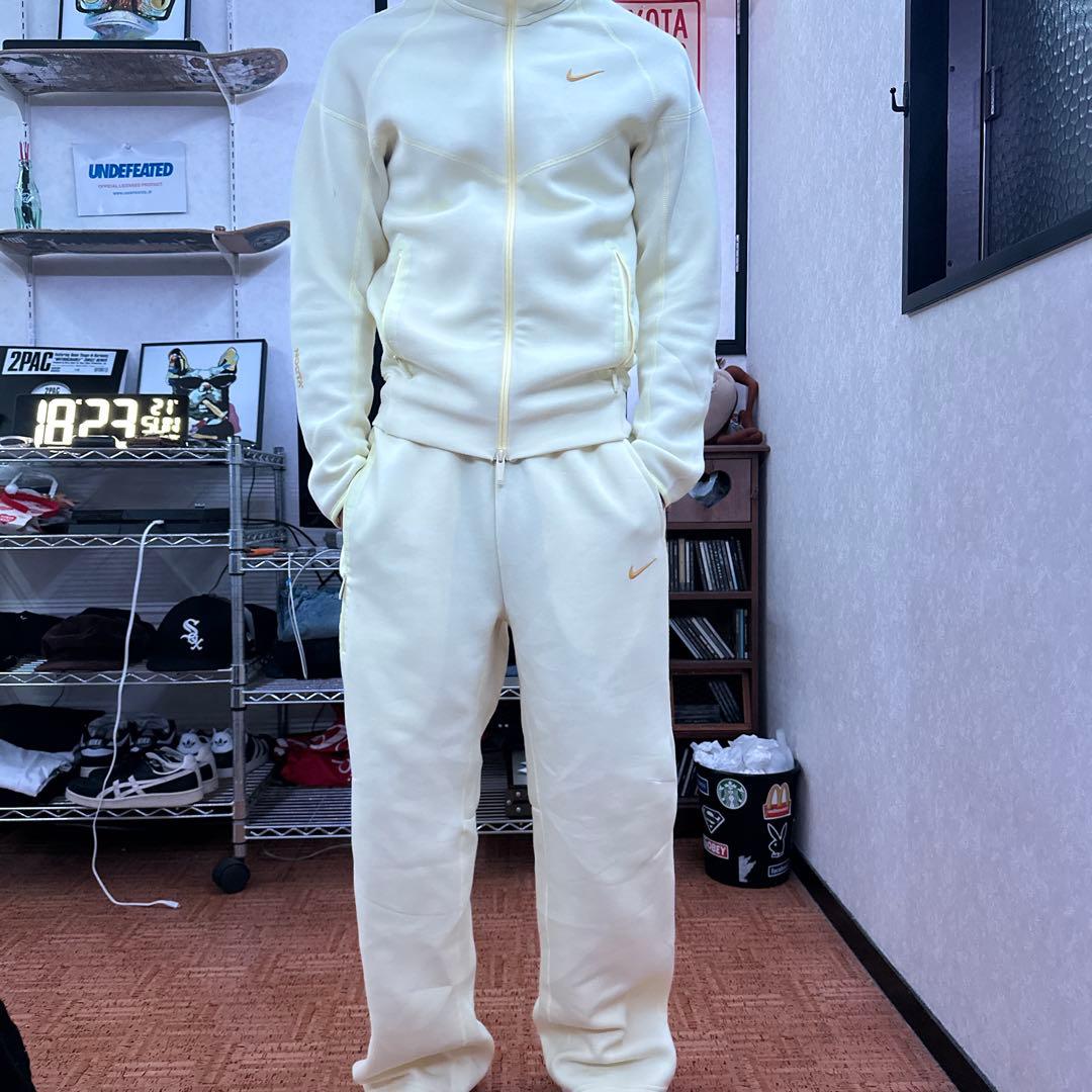 NOCTA フルジップパーカー イエローセットアップ