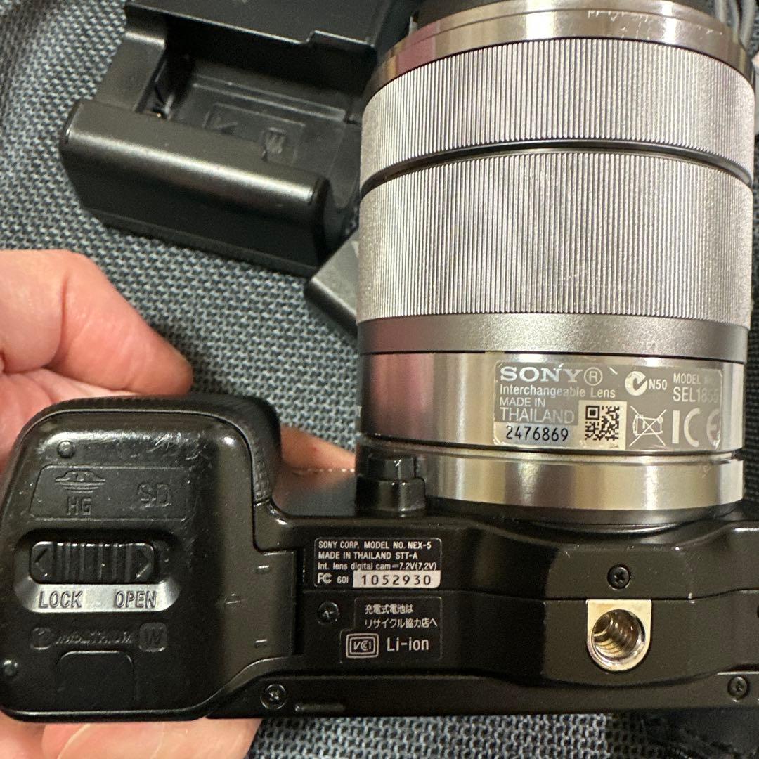SONY NEX-5D/B デジタルカメラ
