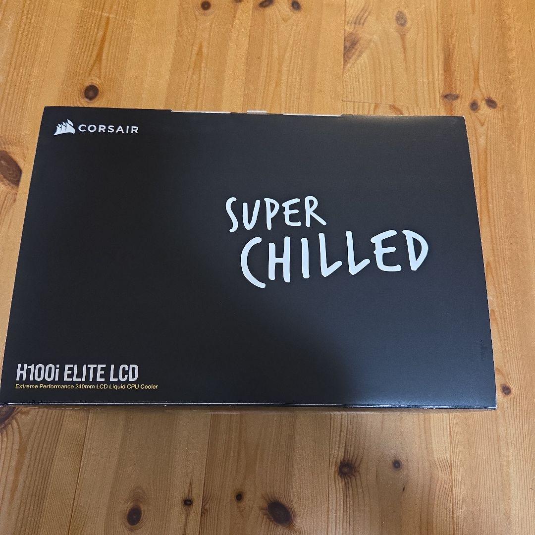 Corsair H100i ELITE LCD 240mm　簡易水冷クーラー