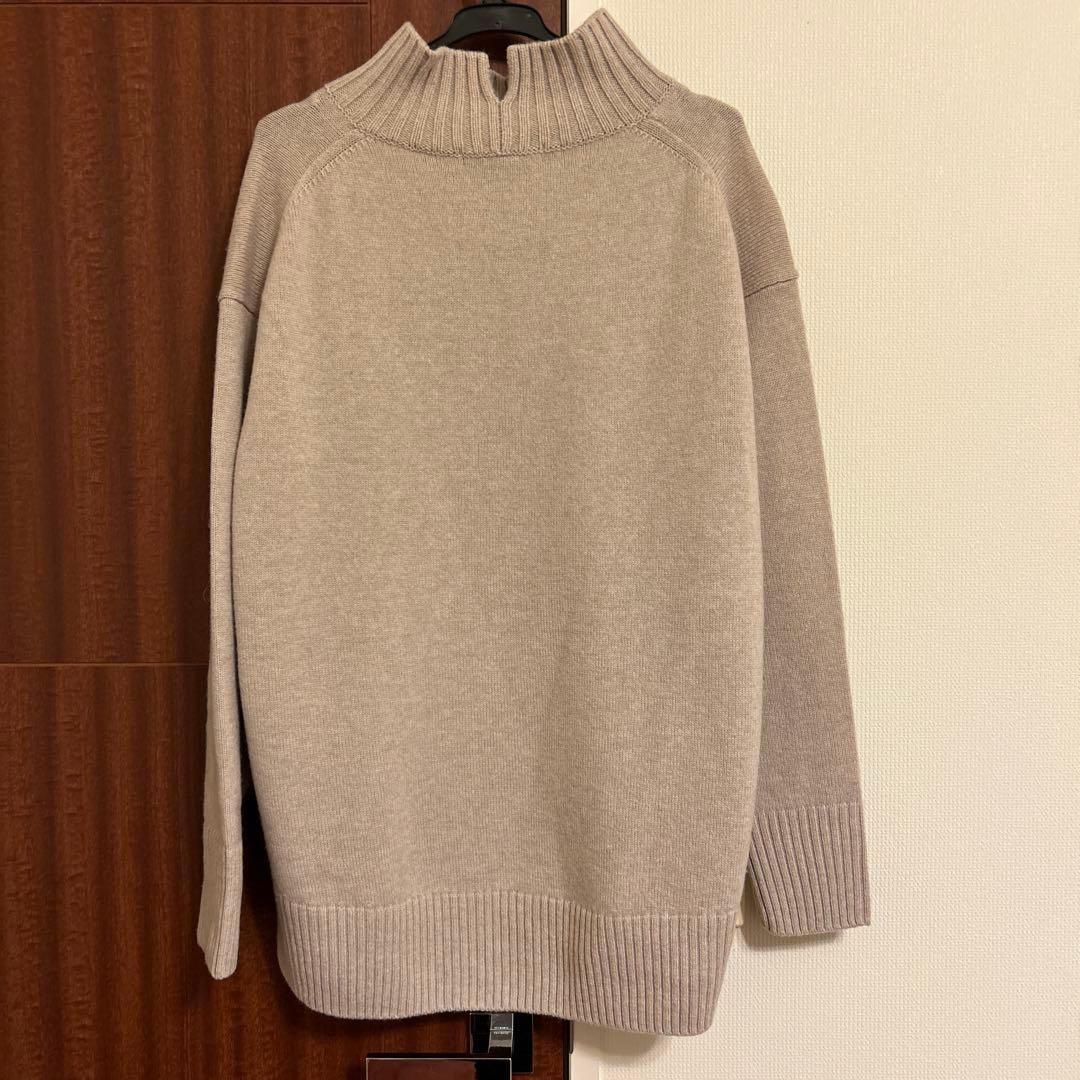 【美品】23区 洗えるカシミヤブレンド ハイネック ニット