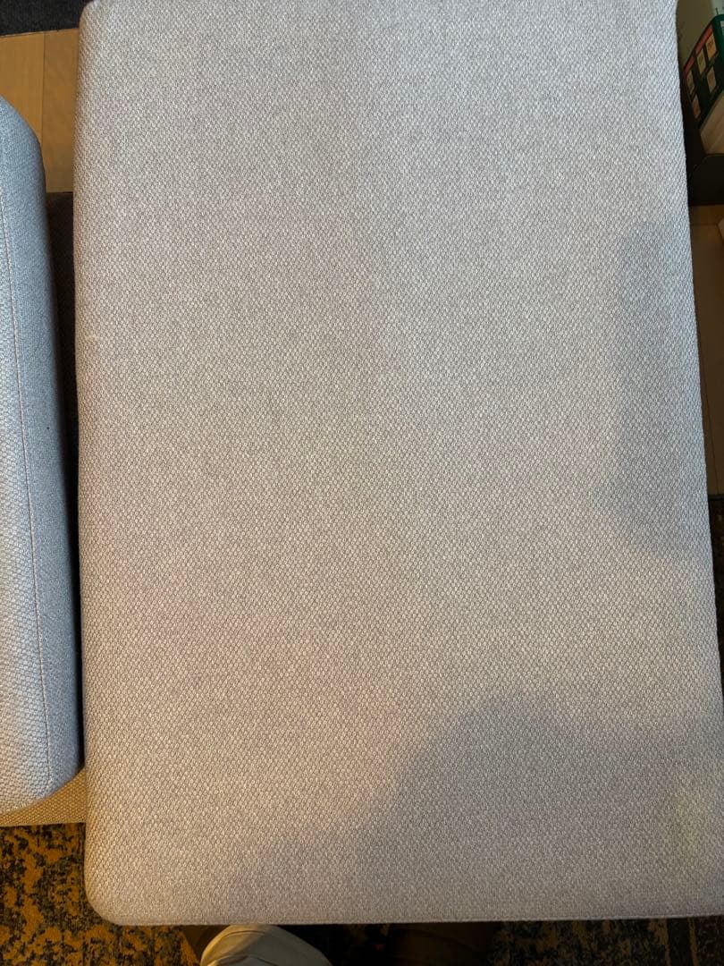 【ミ】グレー 3人掛けソファ ファブリック ソファ部分