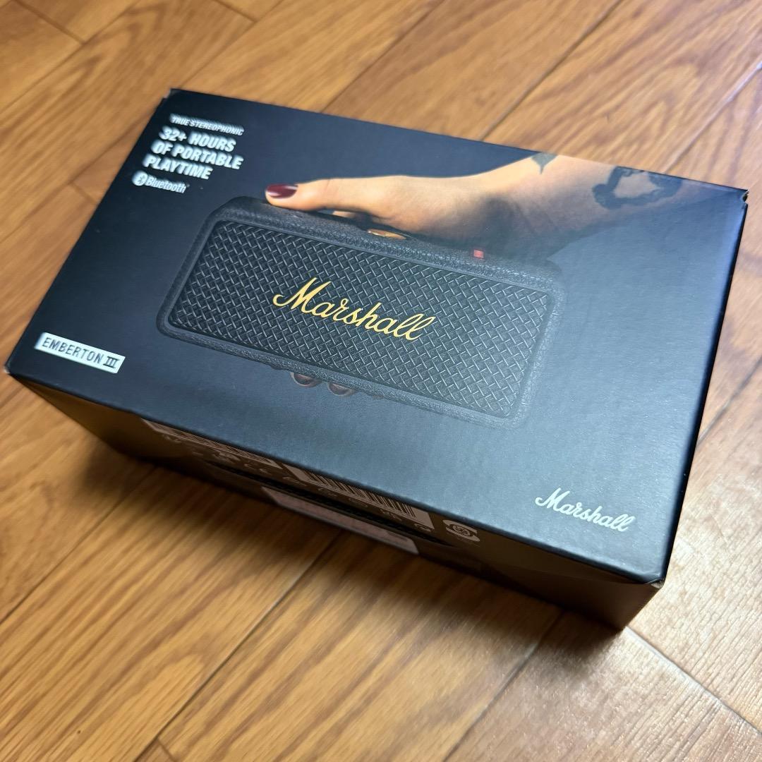 正規品マーシャル Marshall Emberton III