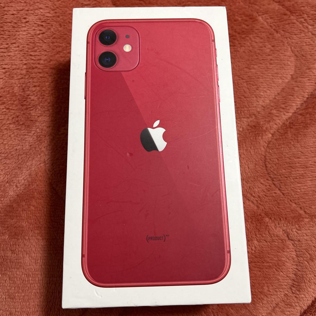 iPhone11 red 赤　64gb