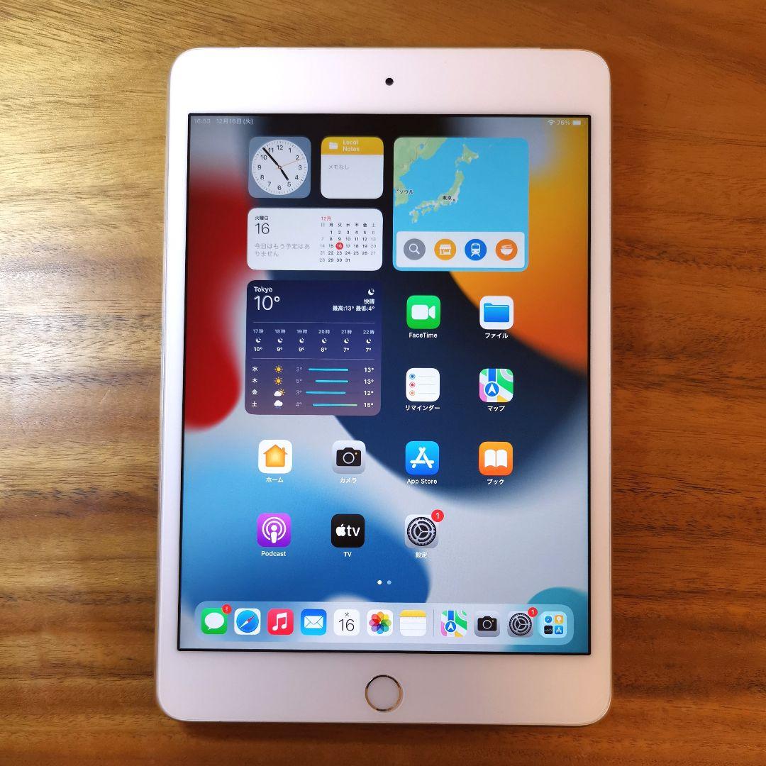 『美品・最大容量90%』iPad mini 第4世代 16G『シムフリー』358