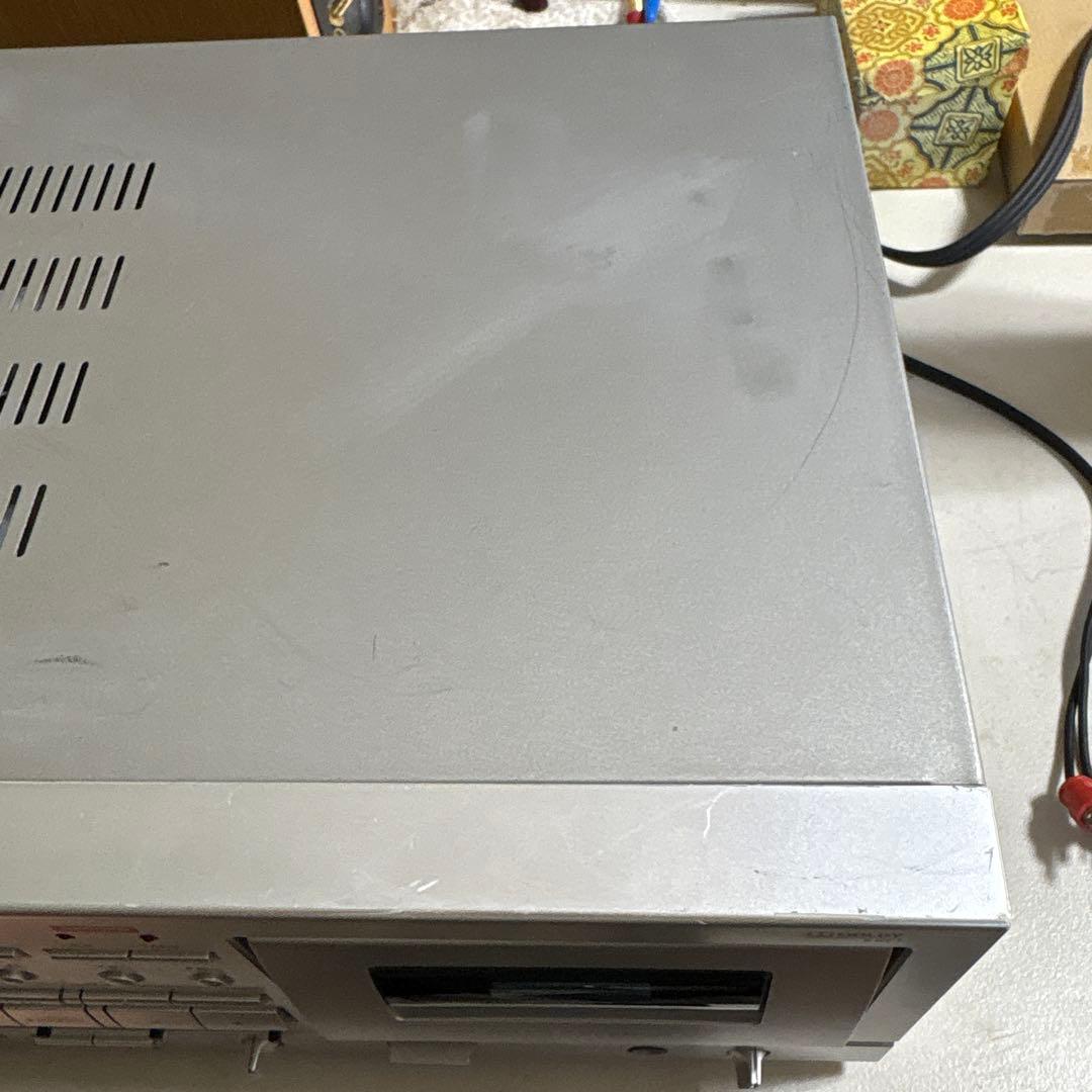 ジャンク　TEAC AD-RW900 S ティアック USB接続対応CDカセット