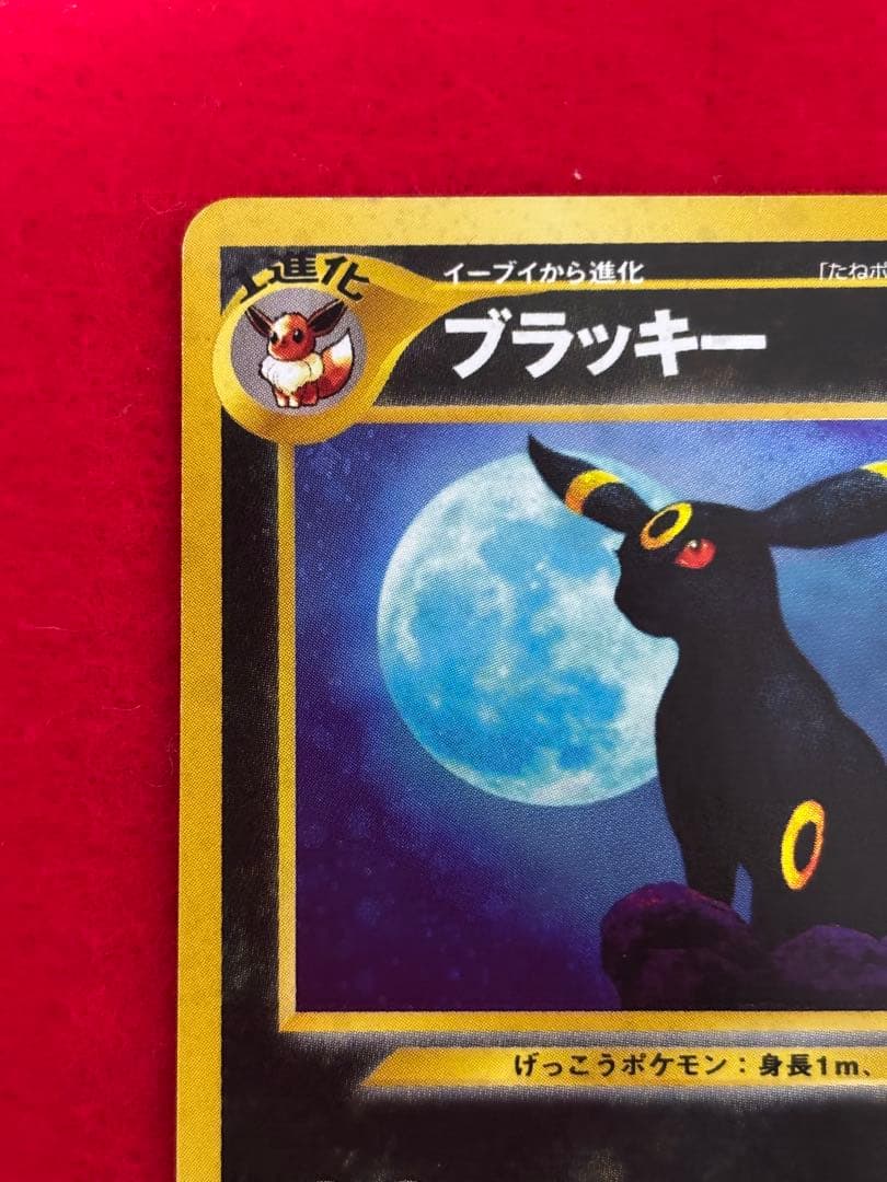 ① ポケモンカード ブラッキー 旧裏面 遺跡をこえて… No.197