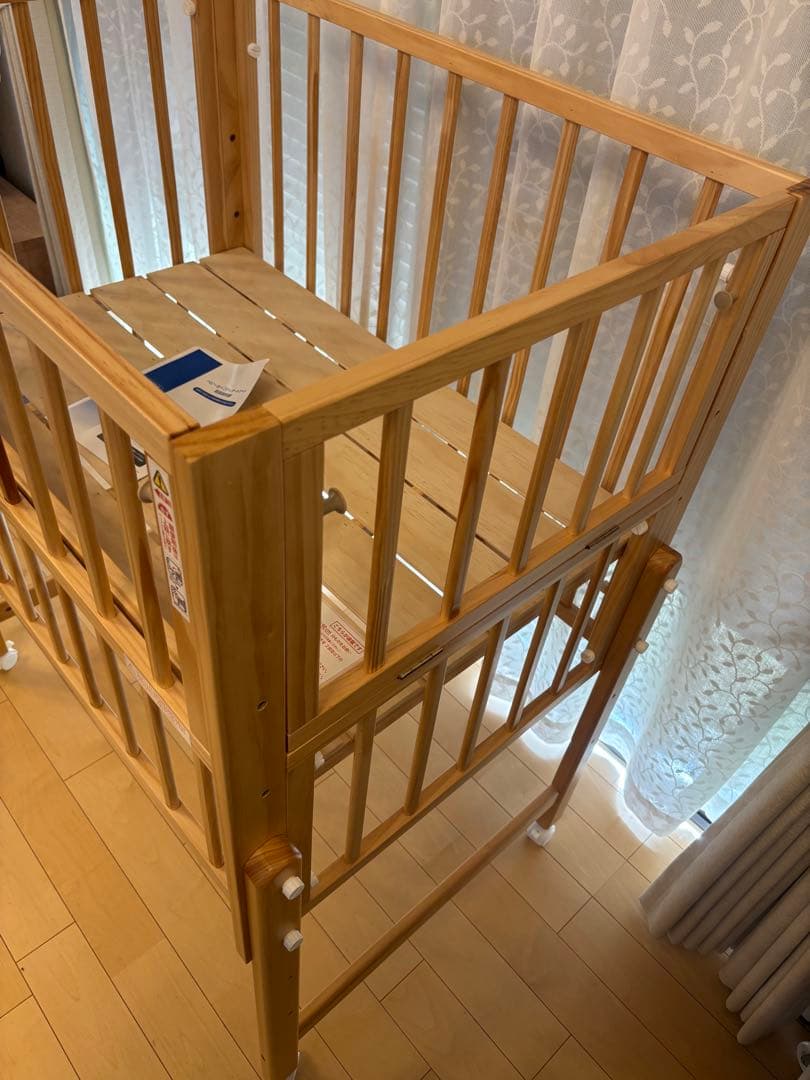 大和屋　トール　Wオープンミニベビーベッド　ハイタイプ