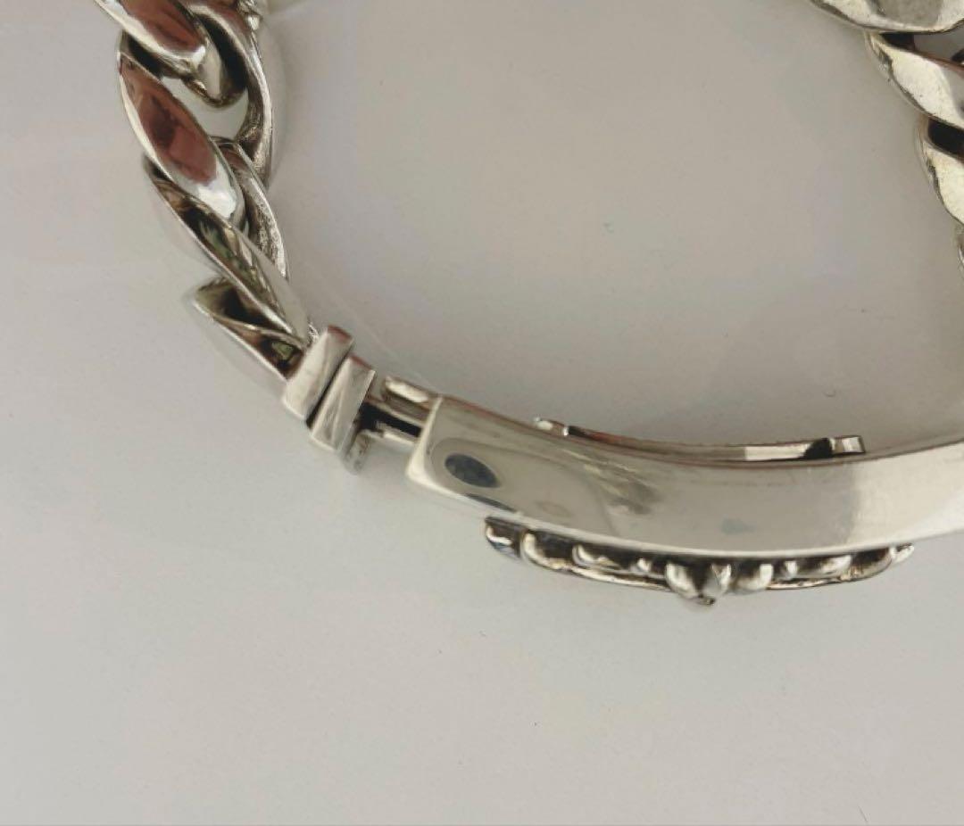 ぼぶゆう様限　クロムハーツ ID フローラルクロスブレスレット 13 link