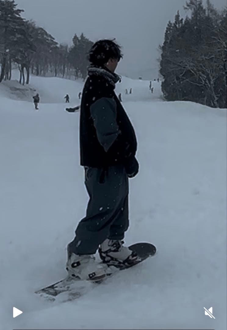 MAHF スノボウェア　メンズ　レディース セットアップ