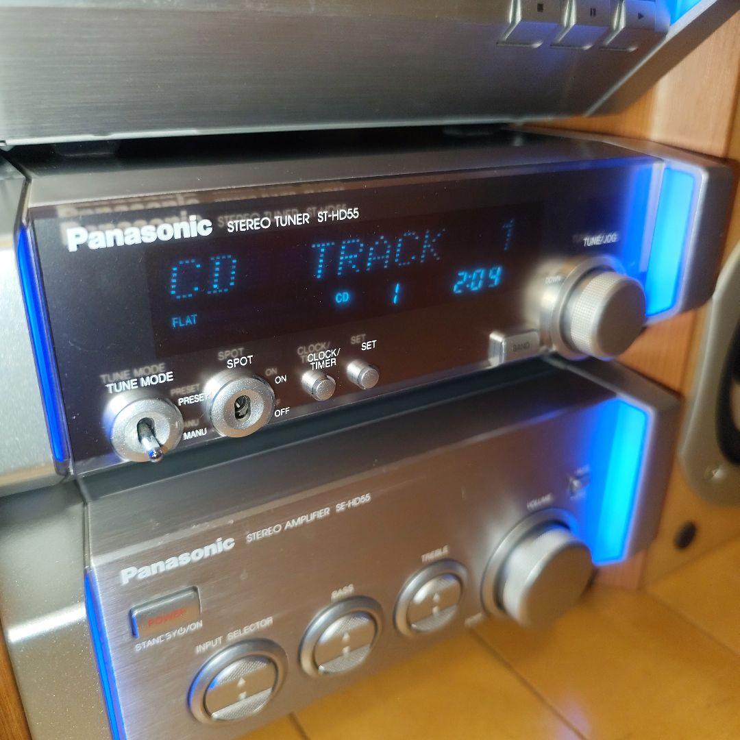 Panasonic SL-HD55 コンポCD /MD/AMFM