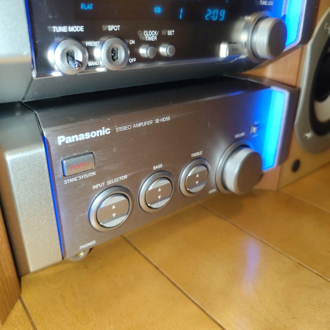 Panasonic SL-HD55 コンポCD /MD/AMFM