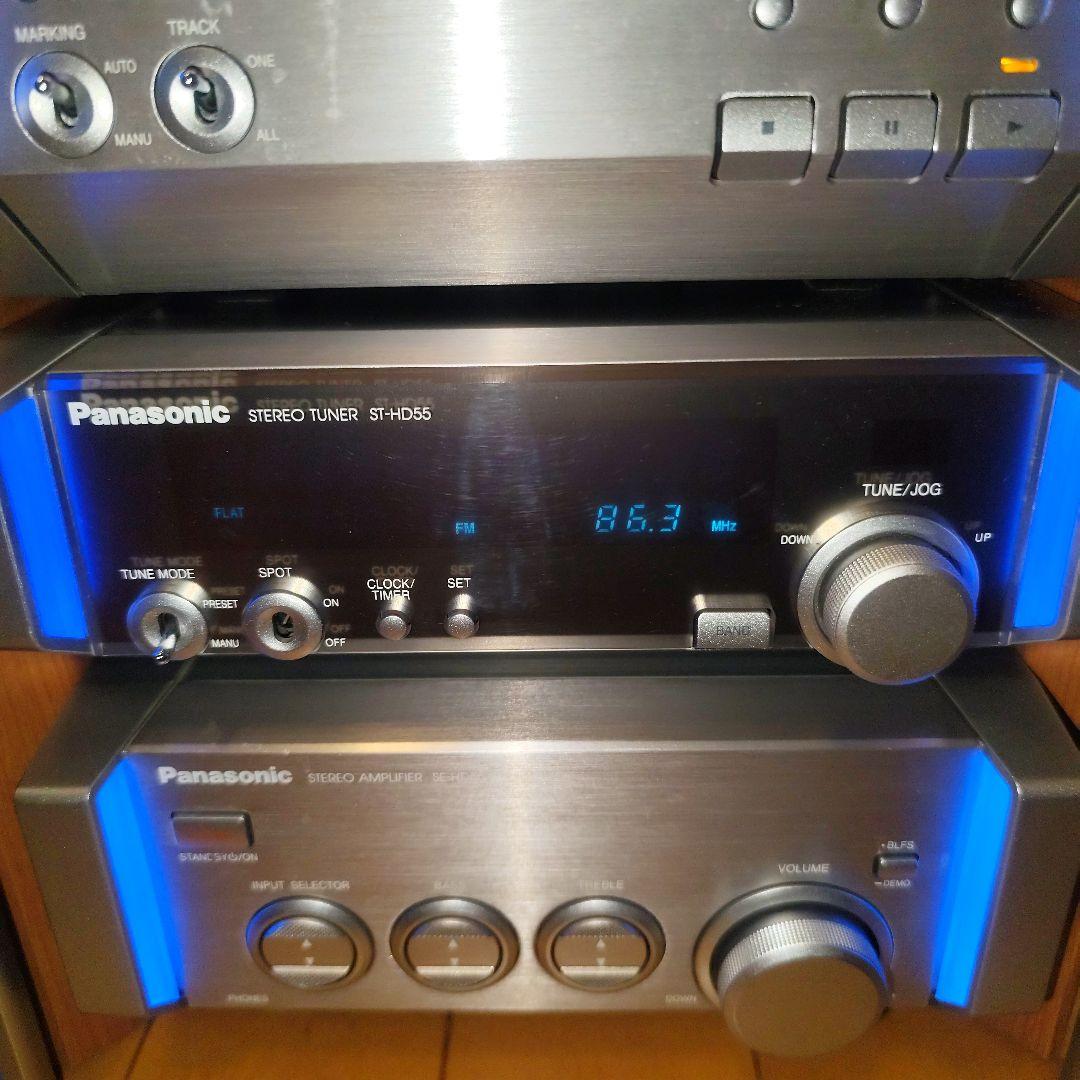 Panasonic SL-HD55 コンポCD /MD/AMFM