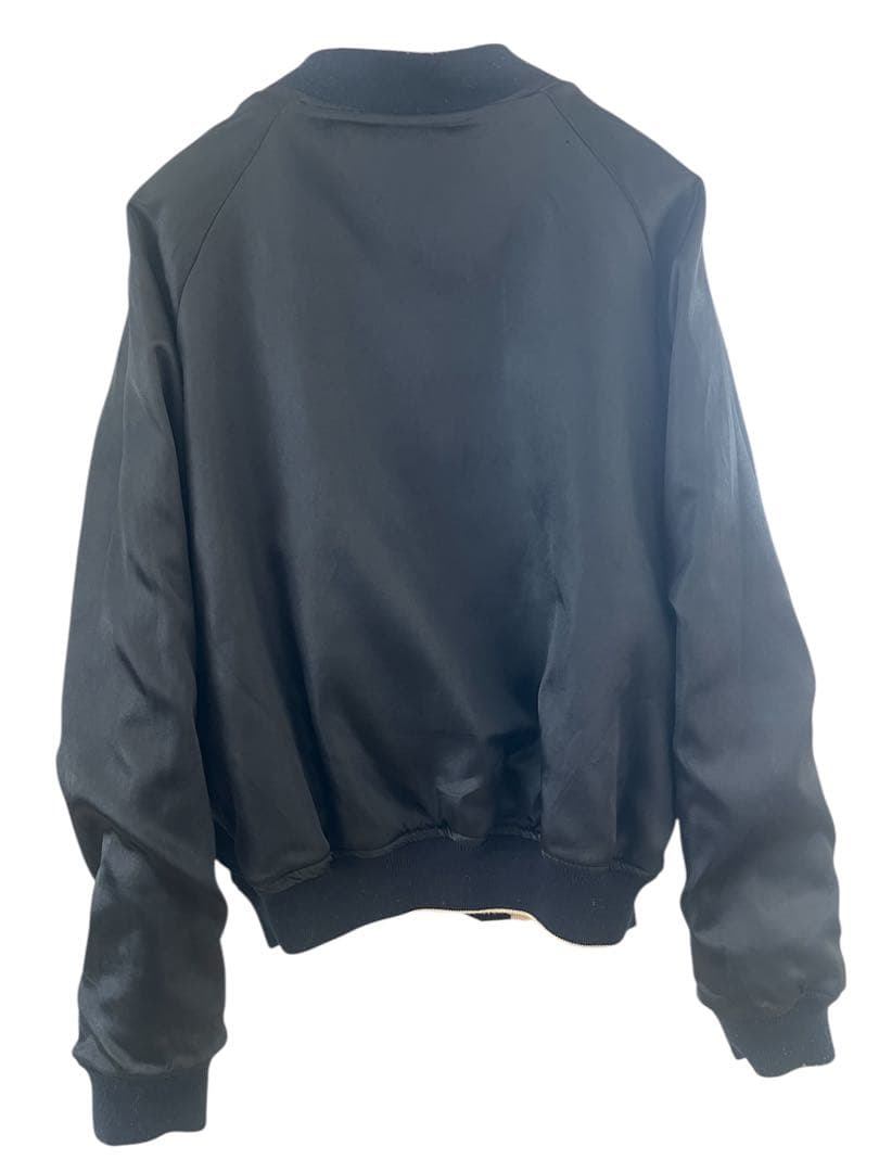 別珍　希少　ピークドイエロー　総刺繍スカジャン