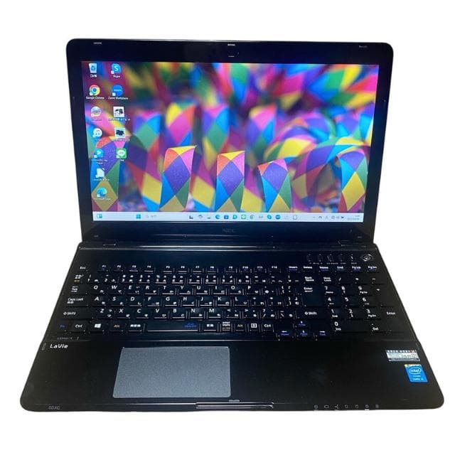 届いてすぐ使える 大人気ブラック Win11 NEC ノートパソコン ブルーレイ