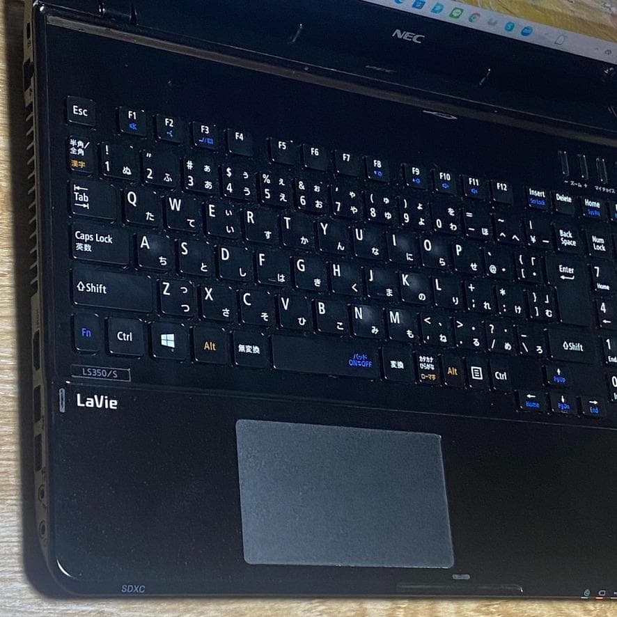 届いてすぐ使える 大人気ブラック Win11 NEC ノートパソコン ブルーレイ