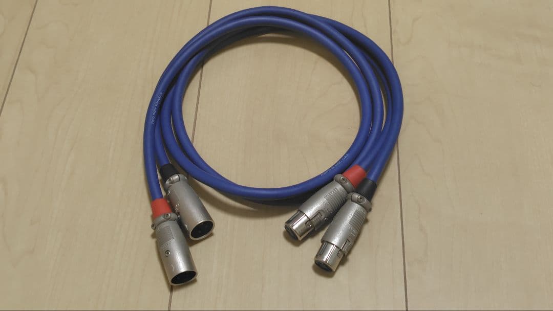 Accuphase アキュフェーズ XLRケーブル 1mのペアです。