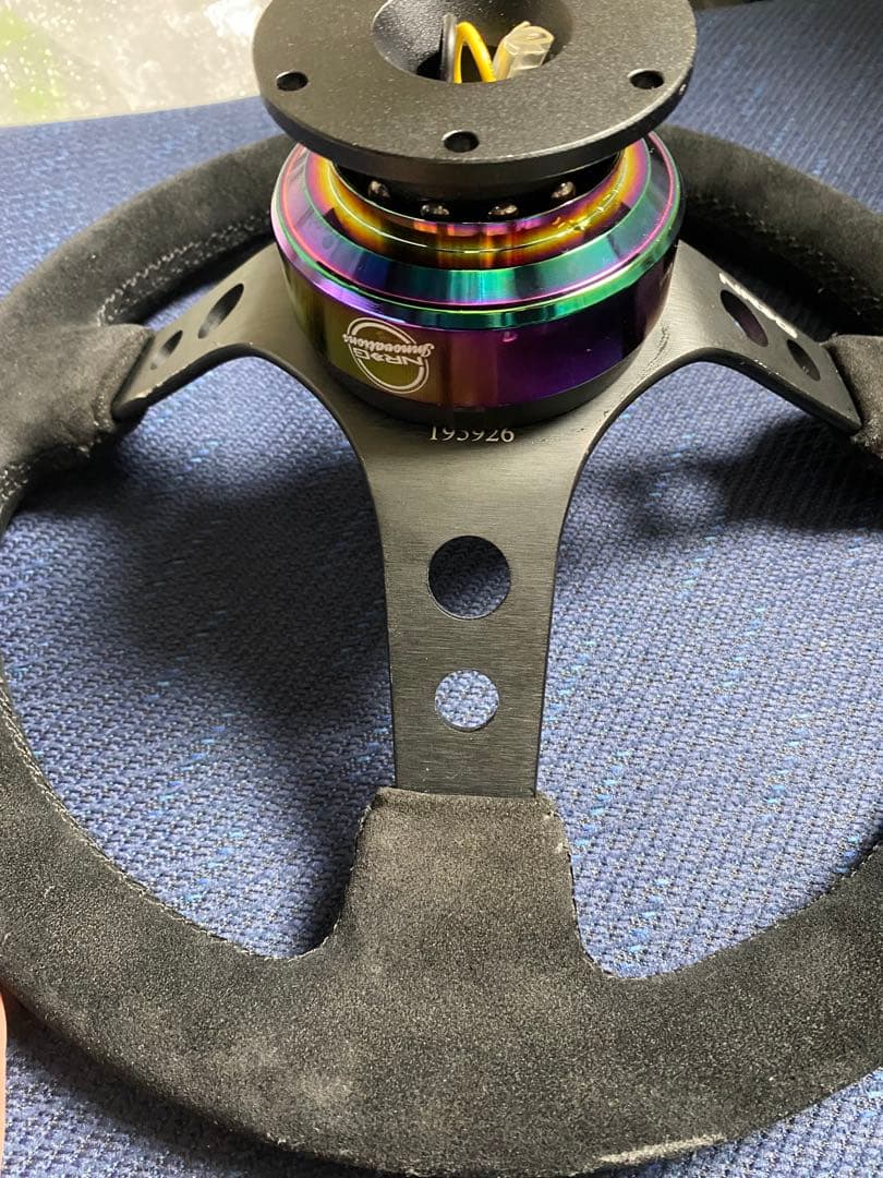 NRG 35Φ 黒/黄マーク 正規輸入品NRG クイックリリースキットセット