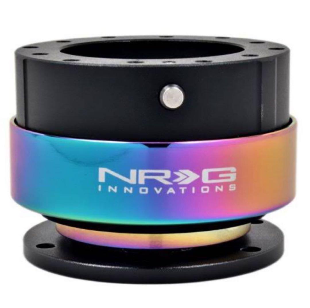 NRG 35Φ 黒/黄マーク 正規輸入品NRG クイックリリースキットセット